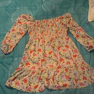 LC Lauren Conrad Multicolor Floral Women’s Dress